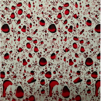 Folia do hydrografiki - Krople wody - WD08